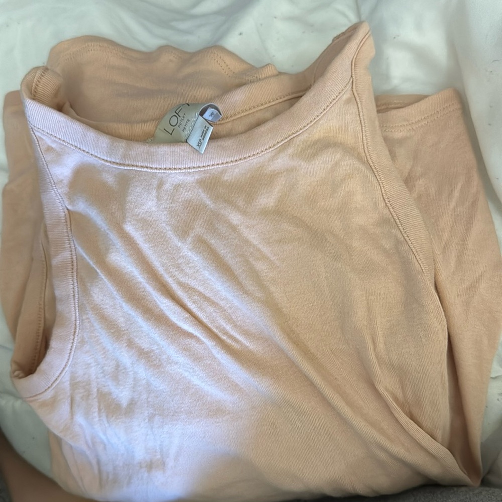 Loft rose shirt